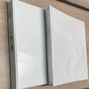 White Office Binders